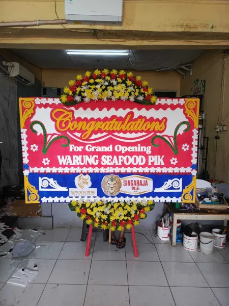Papan Bunga Ucapan Selamat Pusat Kota Kupang